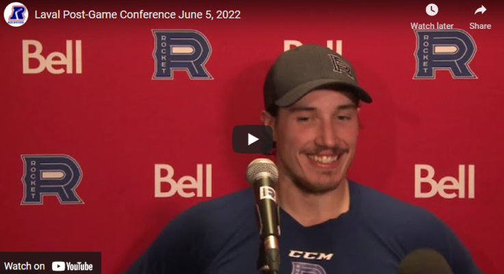 Laval Post-Game Conference June 5, 2022
